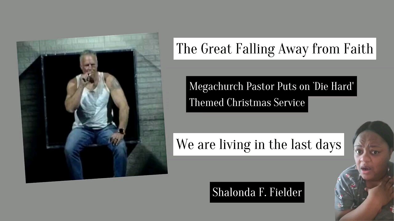 Megachurch Pastor Puts on Die Hard Themed Christmas Service (Mockery)