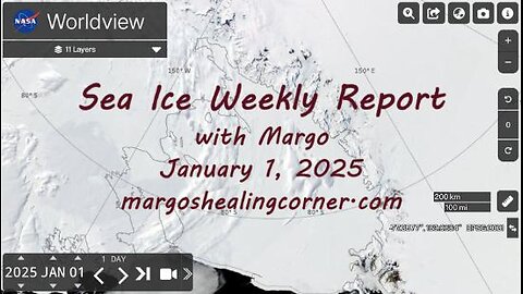 Sea Ice Weekly Report with Margo (Jan. 1, 2025)