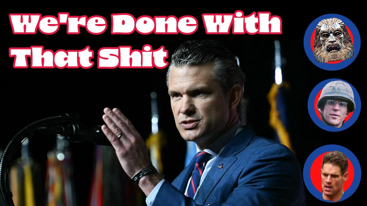 We're Done With That Shit