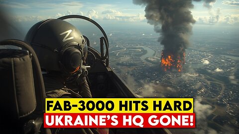 Massive Strike in Kharkiv: Russia's FAB-3000 Obliterates Ukrainian Weapons Depot in Seconds!