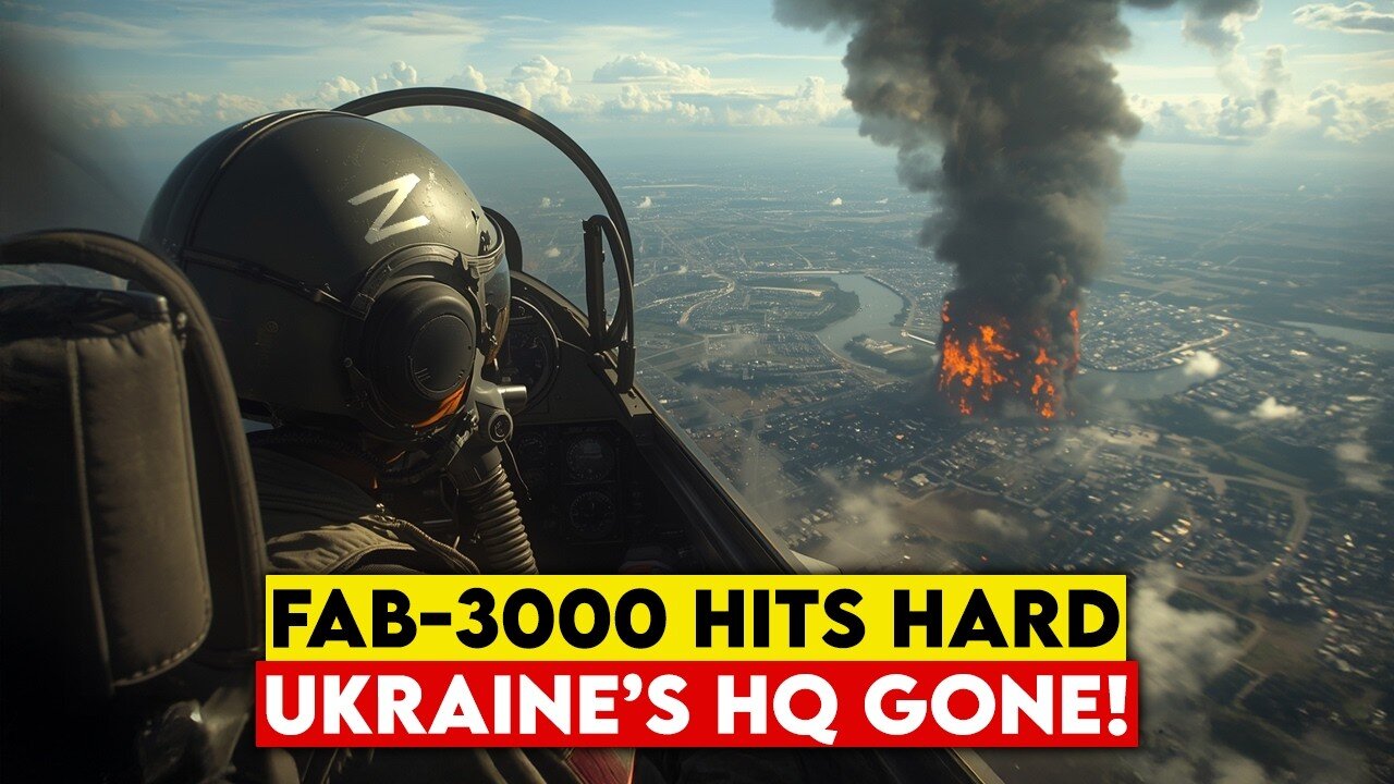Massive Strike in Kharkiv: Russia's FAB-3000 Obliterates Ukrainian Weapons Depot in Seconds!