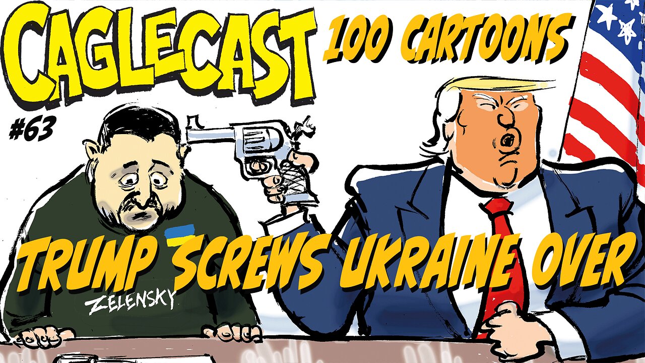 Trump Screws Ukraine Over - 100 Hilarious and Troubling Cartoons!