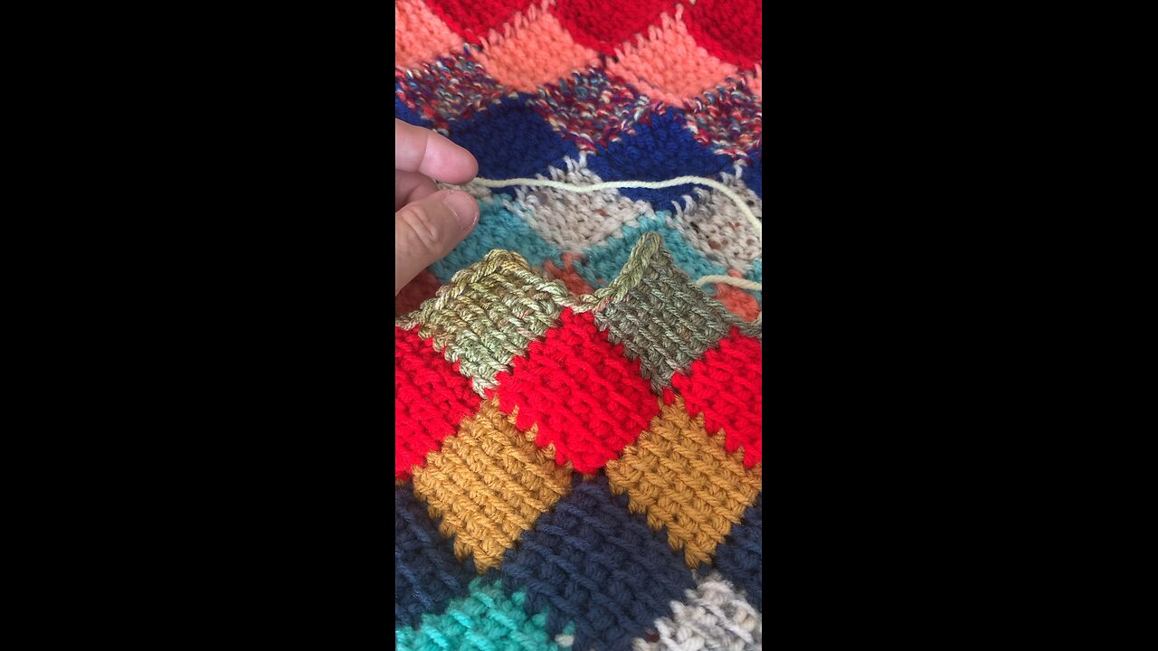 Crochet Help Desk: Tunisian Entrelac