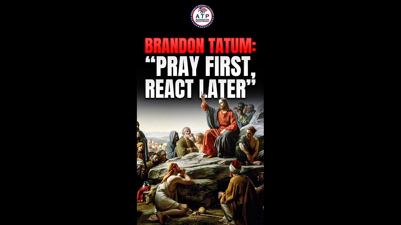 “Pray First, React Later” — Brandon Tatum on Wisdom Over Rage