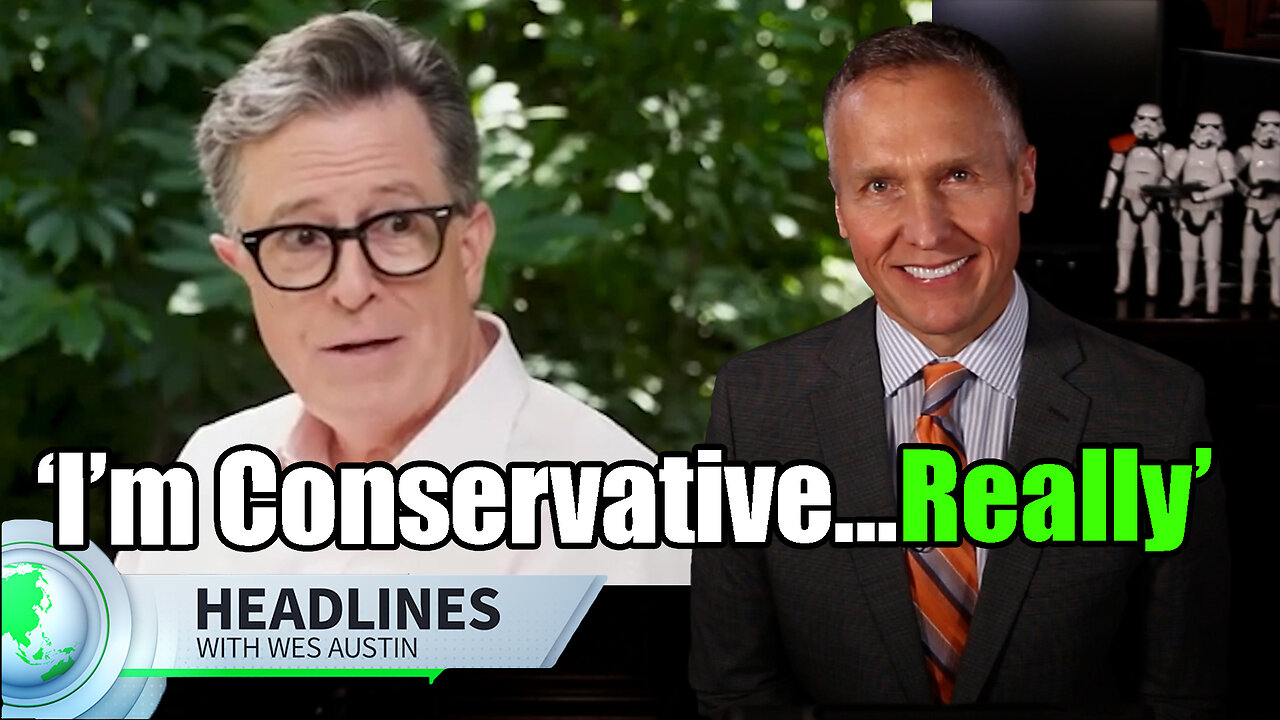 Stephen Colbert Says He’s Conservative, Not a Lefty Figure