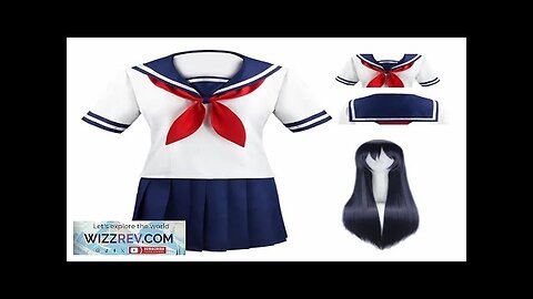 Anime Yandere Simulator Ayano Aishi Cosplay Costumes Girls School JK Uniform Women Review