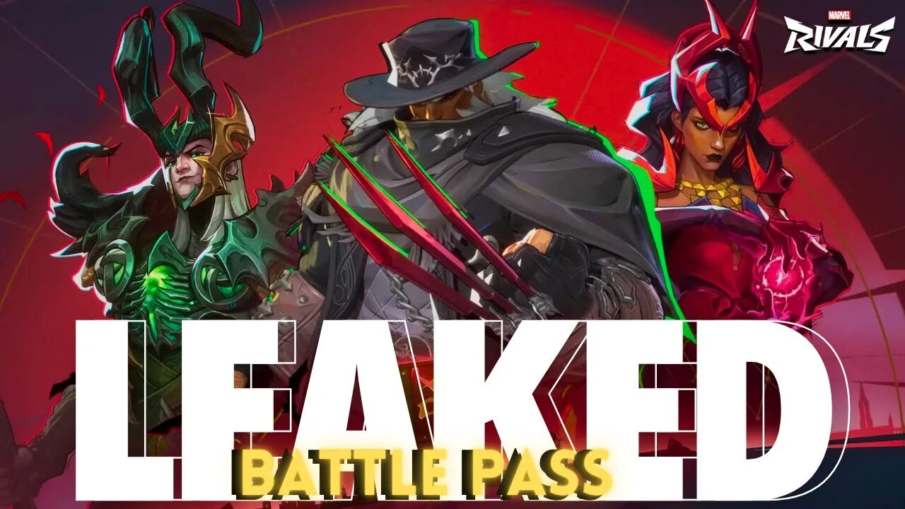 SEASON 1 "ETERNAL NIGHT FALLS" (BATTLE PASS SKIN) | MARVEL RIVALS LEAKS