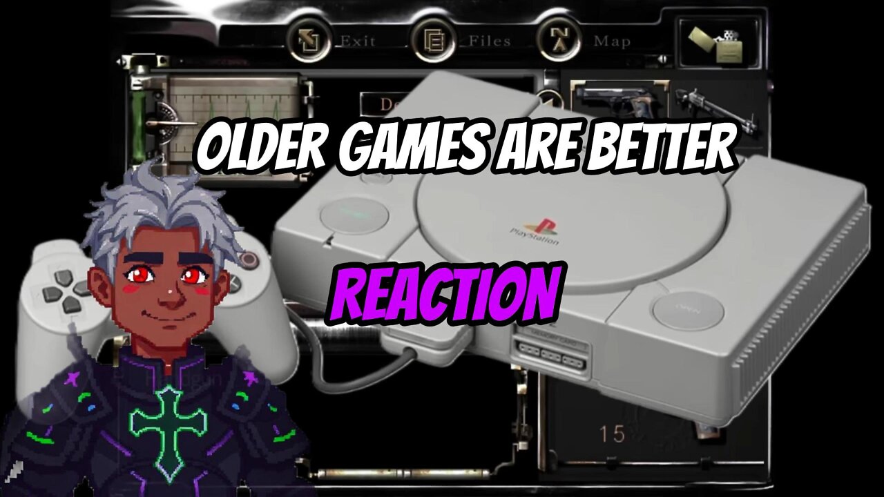 OLDER GAMES ARE BETTER REACTION #reaction #gamer #gaming #game #games