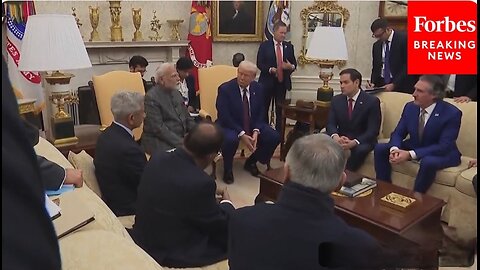 BREAKING NEWS： Trump, India's Modi Take Multiple Questions From Reporters In The Oval Office