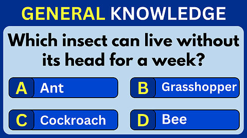 general knowledge quiz questions Educational | Pop Culture Questions | 30/30- Ultimate Trivia Quiz