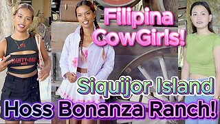 🇵🇭 Filipina Twin Sisters Cartwrights Cowboy Western House! OFF GRID ISLAND FAMILY PHILIPPINES LIVING