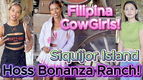 🇵🇭 Filipina Twin Sisters Cartwrights Cowboy Western House! OFF GRID ISLAND FAMILY PHILIPPINES LIVING