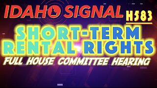 FULL HEARING: Short-Term Rental Rights with public comment in heard in committee 2/09/26