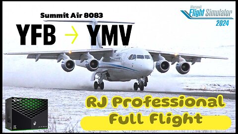 RJ Professional🔸Xbox Series X▫️MSFS 2024 Full Flight