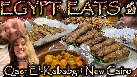 We Tried Egyptian Pigeon & Hawawshi ! Qasr El-Kababgi | New Cairo, Egypt (Episode 21)