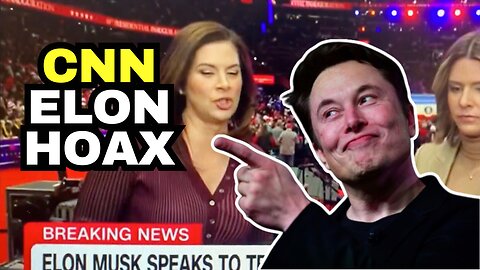 CNN Pushes INSANE LIE About Elon Musk Salute At Inauguration