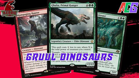 Gruul Dinosaurs | Magic the Gathering Arena | Spider-man | Pioneer Gameplay