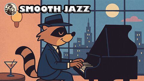 Raccoon Jazz Cafe 🎷 Smooth Study Music (Focus & Chill)