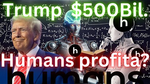 Trump Investest $500Bil in inteligența artificială. Humans poate profita? AI și Blockchain