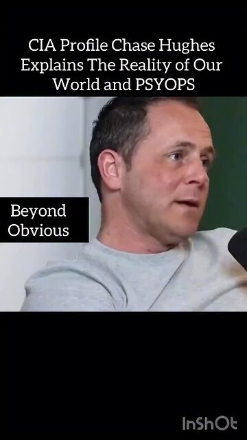 CIA Profile Chase Hughes Explains The Reality Of Our World & Psyops