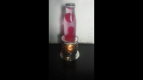 DIY Oil Lamp Powered Lava Lamp