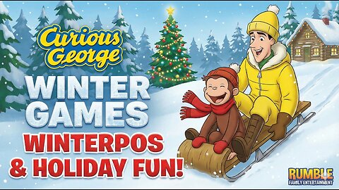 Kids Cartoon Special: Curious George vs. Winter! ❄️🐵