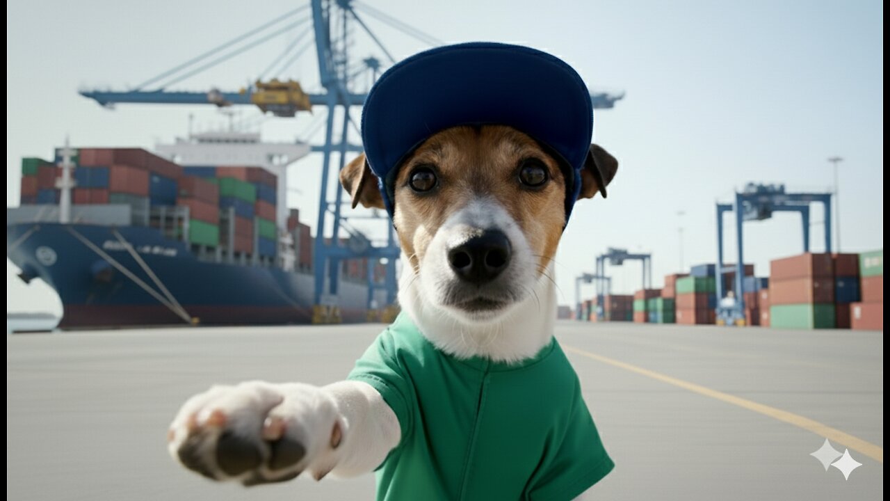 Port tour #VLOG-DOG