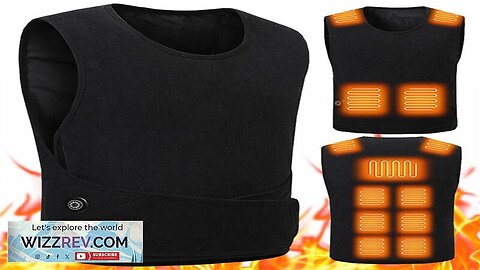 TENGOO HZB-11 11 Areas Heated Vest Men Women USB Electric Self Heating Review