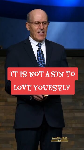It is not sin to love yourself!