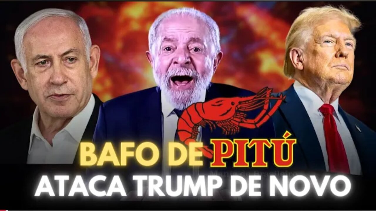 LULA ataca TRUMP outra vez: VAI ARRUMAR PROBLEMA PRO BRASIL ( FAIXA de GAZA/ISRAEL)