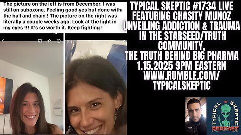 Unveiling Addiction & Truth Behind Big Pharma - Chasity Munoz - Typical Skeptic #1734