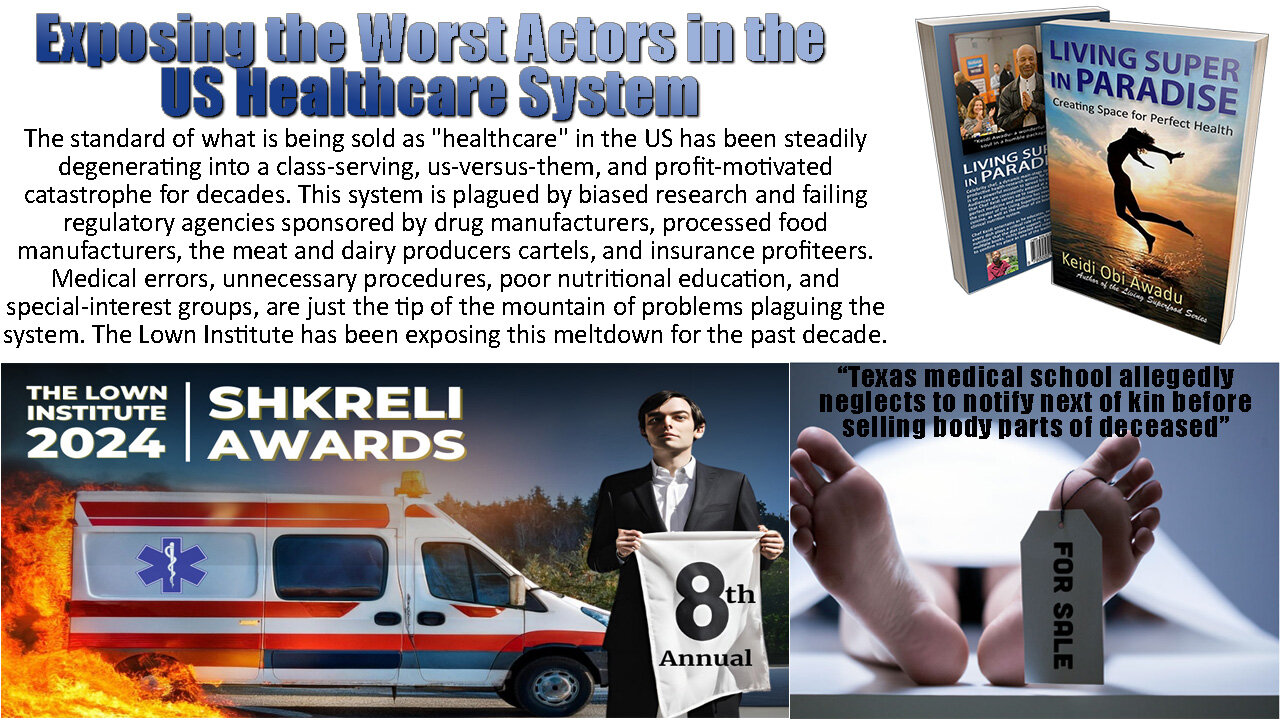 Exposing the Worst Actors in the US Healthcare System