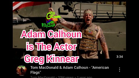 Adam Calhoun is The Actor Greg Kinnear