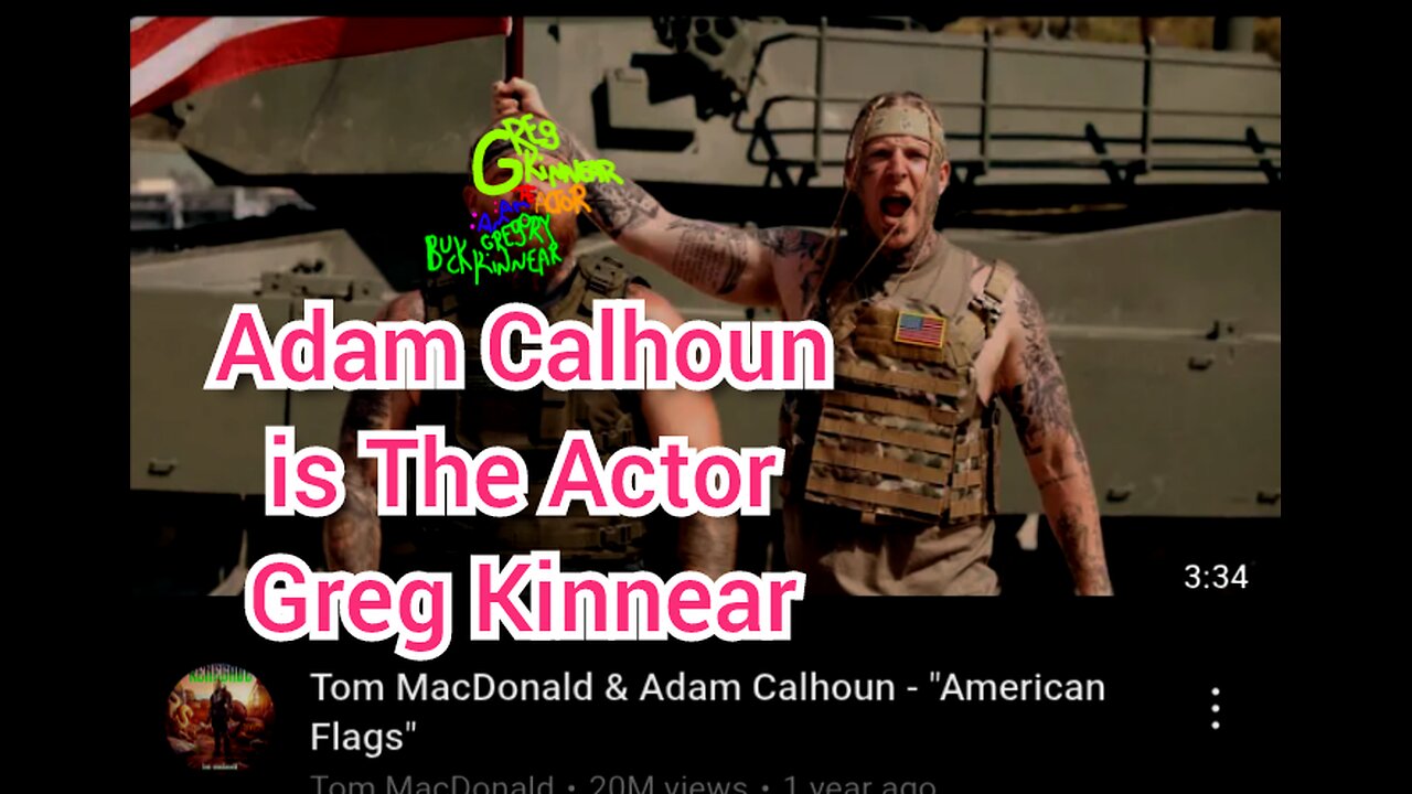 Adam Calhoun is The Actor Greg Kinnear