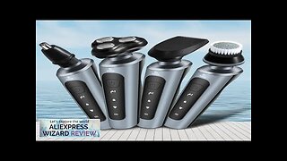 Electric Shavers for Men Waterproof Electric Trimmer Razor Wet &Amp Dry Use Review