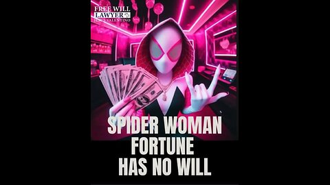 SPIDER WOMAN FORTUNE HAS NO Will
