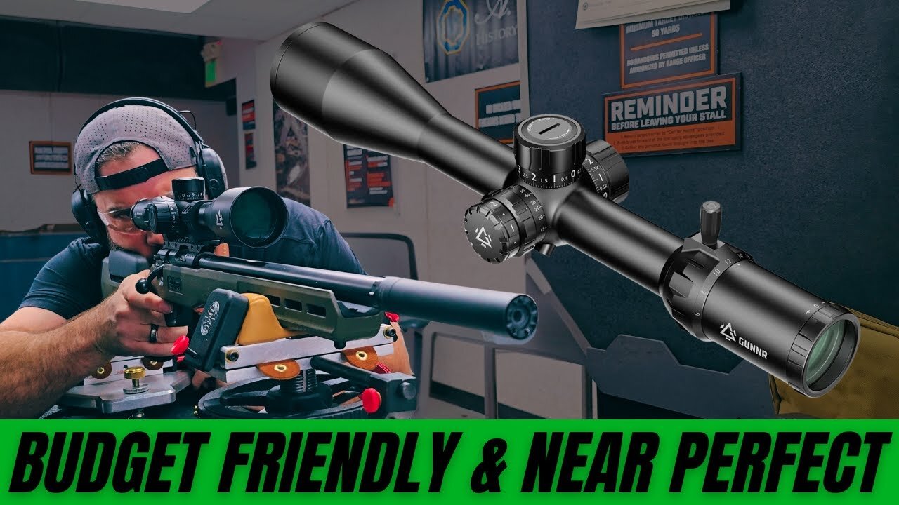 GUNNR Heimdall 6-24x50 HPVO Rifle Scope