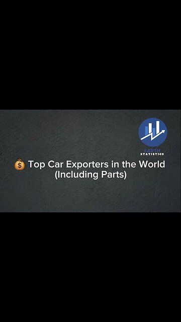 Top Car Exporters in the World (Including Parts)...