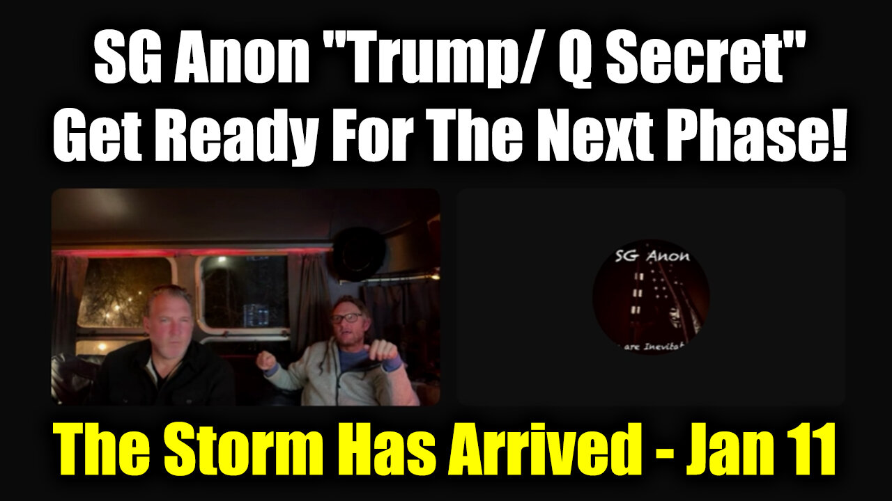 TruthStream & SG Anon Trump Q Secret - Get Ready For The Next Phase!