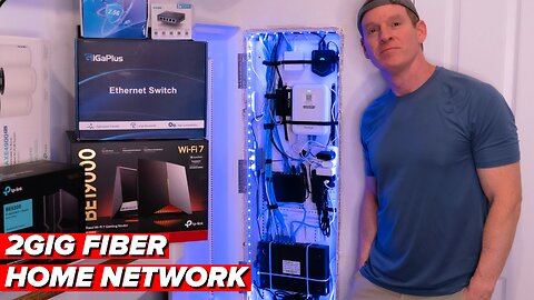How to Build a Fast Network! 2 Gbps Fiber Setup - Wi-fi7 vs Wired Test