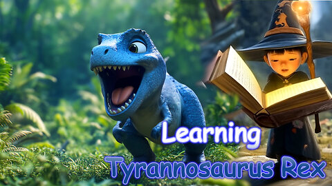 Learning Dinosaurs with the Little Dinowizard and Friends Ep. Tyrannosaurus Rex 1