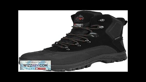 NORTIV 8 Men's Insulated Waterproof Construction Hiking Winter Snow Boots Review