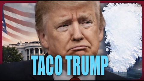 TACO TRUMP: Trump FOLDS On Greenland