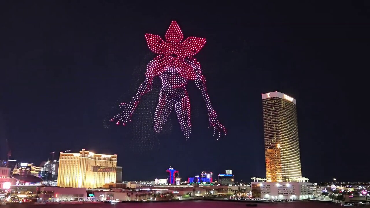 🔴2026 5,000 Drones Light up Las Vegas 2026