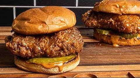 Hot Honey Chicken Sandwich with Smokin Sweet Heat (Ultra Crispy!)