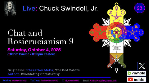 October 4, 2025 LIVE Rosicrucianism 9