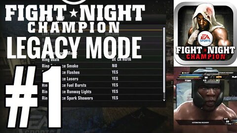 FIGHT NIGHT CHAMPION LEGACY MODE GAMEPLAY