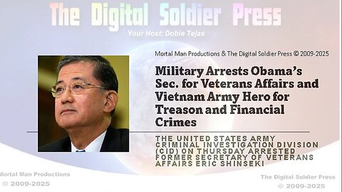 Military Arrests Obama’s Sec. for Veterans Affairs