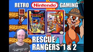 Chip 'n Dale Rescue Rangers (NES): Rescue Gadget from the Greedy Grip of Fat Cat with BrightGaming