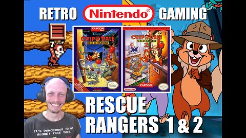 Chip 'n Dale Rescue Rangers (NES): Rescue Gadget from the Greedy Grip of Fat Cat with BrightGaming